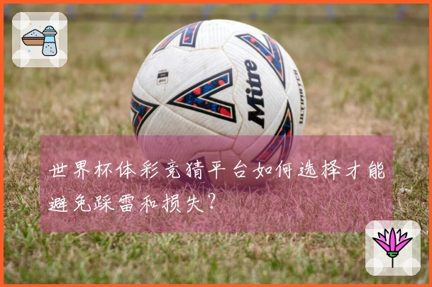 世界杯体彩竞猜平台如何选择才能避免踩雷和损失？